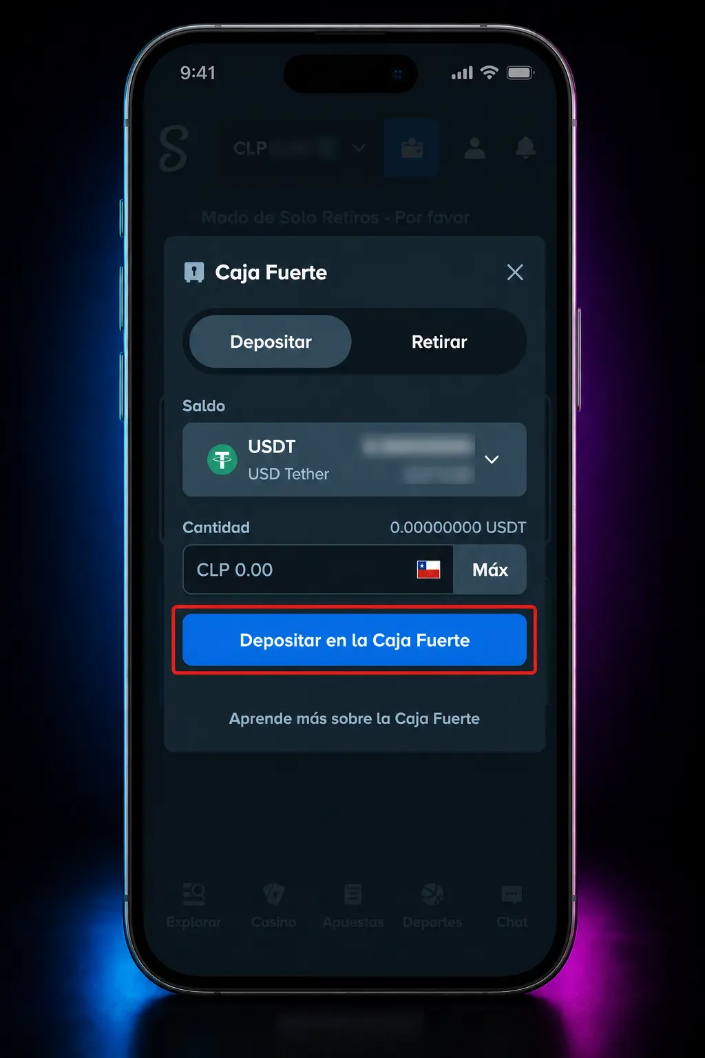 Guía de 4 pasos para apostar en baloncesto en Stake: registro, depósito, selección de mercado NBA y confirmación de cupón.