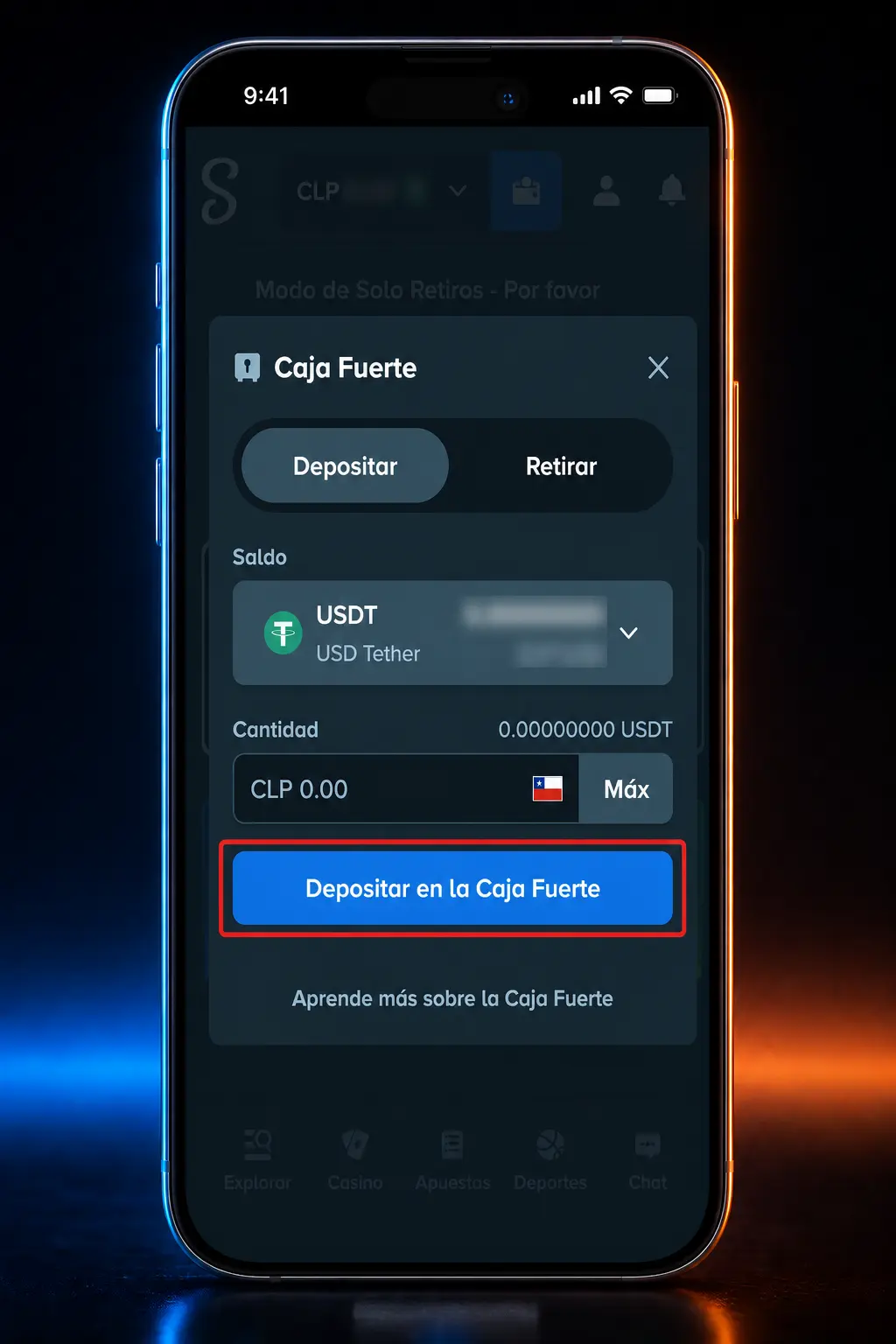 Guía paso a paso para apostar en hockey sobre hielo en Stake: registro, depósito, selección de liga y mercado.