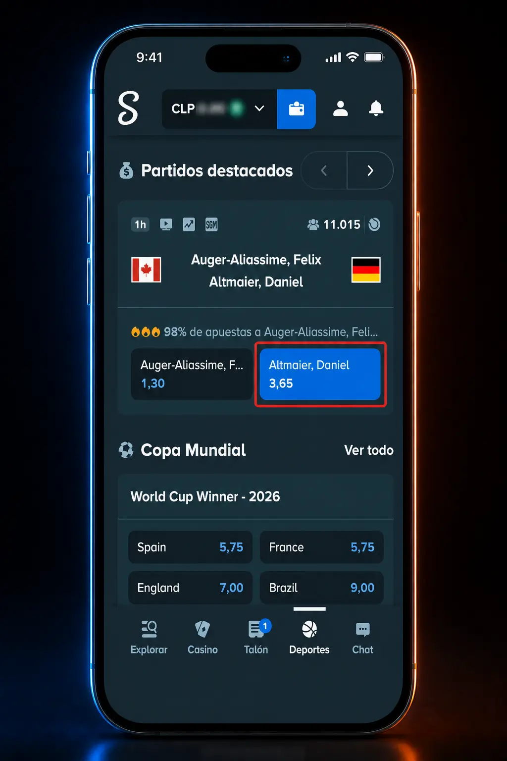 Guía paso a paso para apostar en MMA y UFC en Stake: registro, depósito, selección de cuotas y confirmación del ticket.