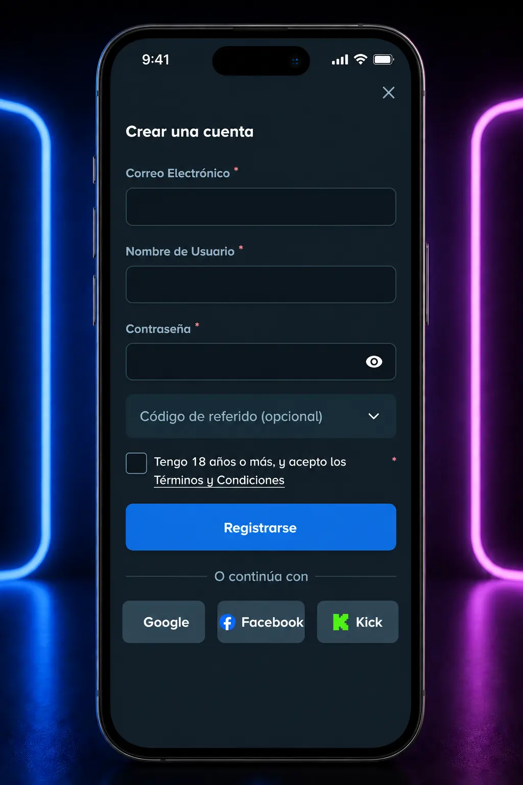 Guía en 4 pasos para apostar en rugby en Stake: registro, depósito, elegir torneo y mercado en la app móvil.