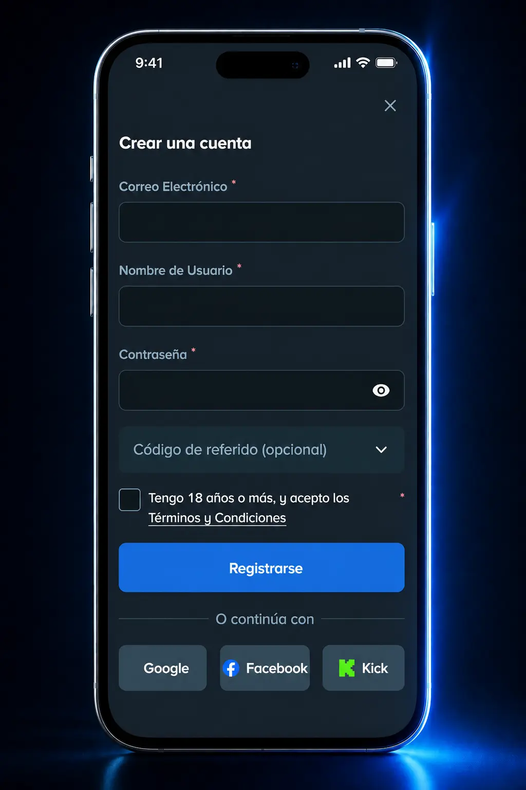 Guía en 4 pasos para apostar en tenis de mesa en Stake: registro, depósito, elección de mercado y confirmación de la apuesta.