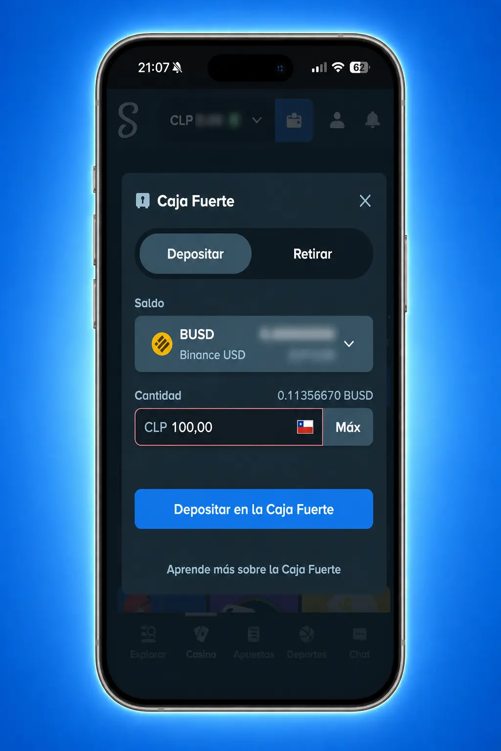 Guía paso a paso para depositar dinero en Stake usando criptomonedas o billeteras electrónicas de forma rápida y segura.