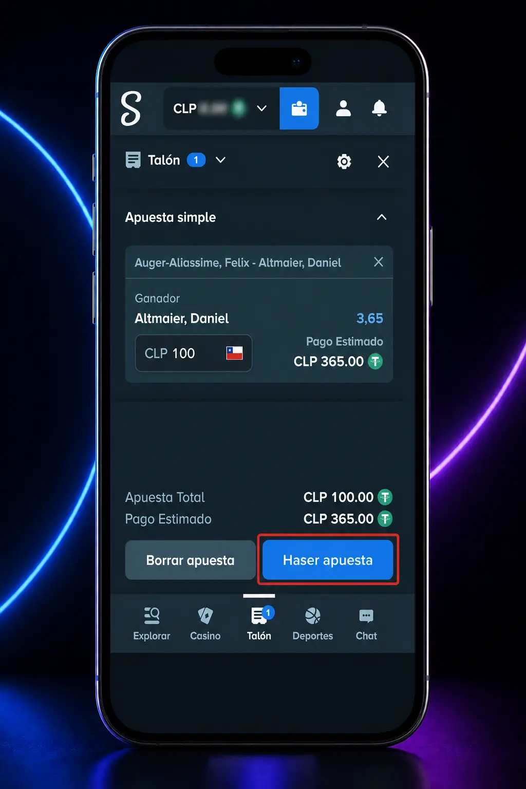 Guía en 5 pasos para registrarte y apostar en eSports en Stake, desde crear cuenta hasta confirmar tu apuesta.