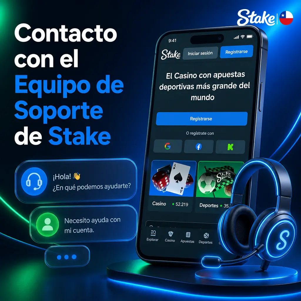 Equipo de soporte de Stake: chat 24/7, correo, Twitter/X, comunidad y host VIP para resolver problemas de depósito.