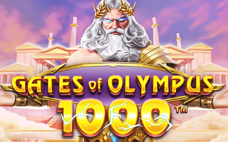 Juega al divertido slot Gates of Olympus 1000 en el casino Stake.