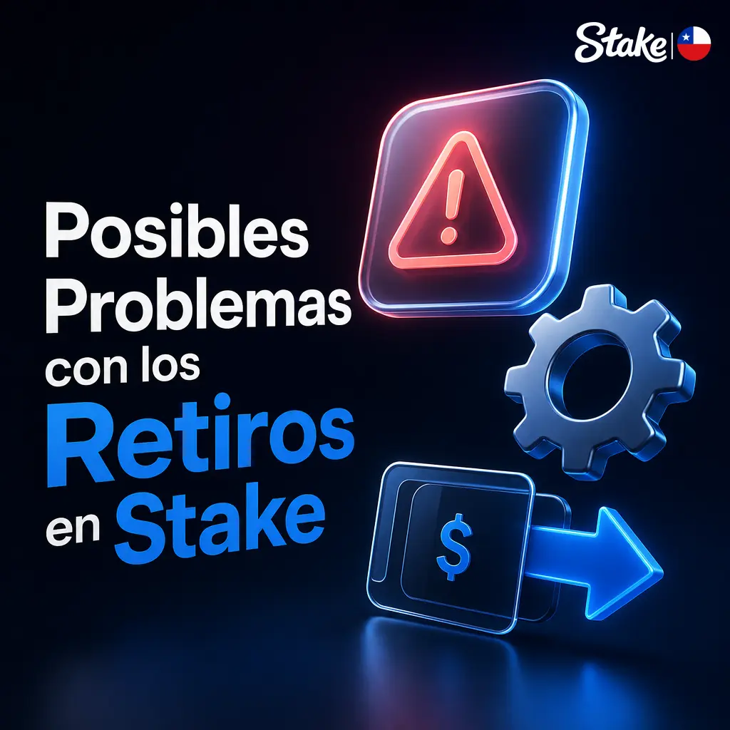 Problemas comunes al retirar dinero en Stake: verificación KYC, datos erróneos, revisión de seguridad, rollover pendiente o congestión de red cripto.