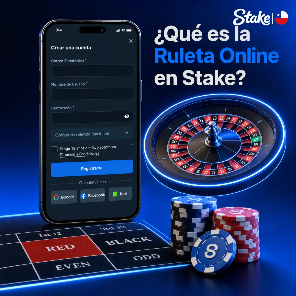 Ruleta online en Stake: rueda numerada, tapete de apuestas y mesas en vivo con crupieres para jugar en 2026.