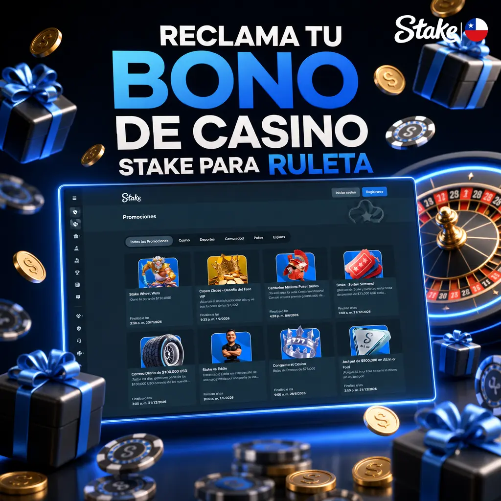 Bono de casino Stake para Ruleta: rakeback semanal, Club VIP automático y premios en criptomonedas sin código promocional