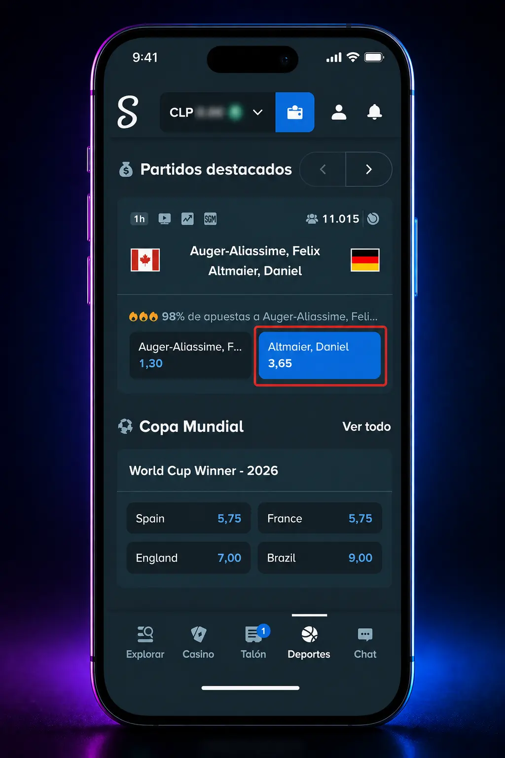 Guía en 5 pasos para registrarte y apostar en cricket con Stake Chile, desde el registro hasta la apuesta en vivo.