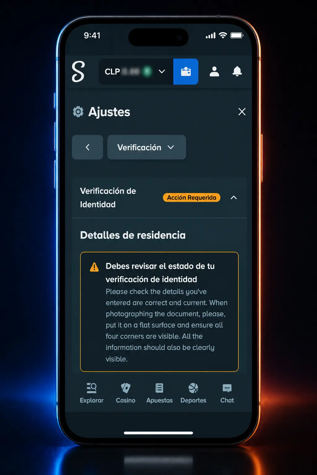Guía en 5 pasos para registrarte en Stake Chile y apostar en vóleibol, desde el depósito hasta confirmar el boleto.