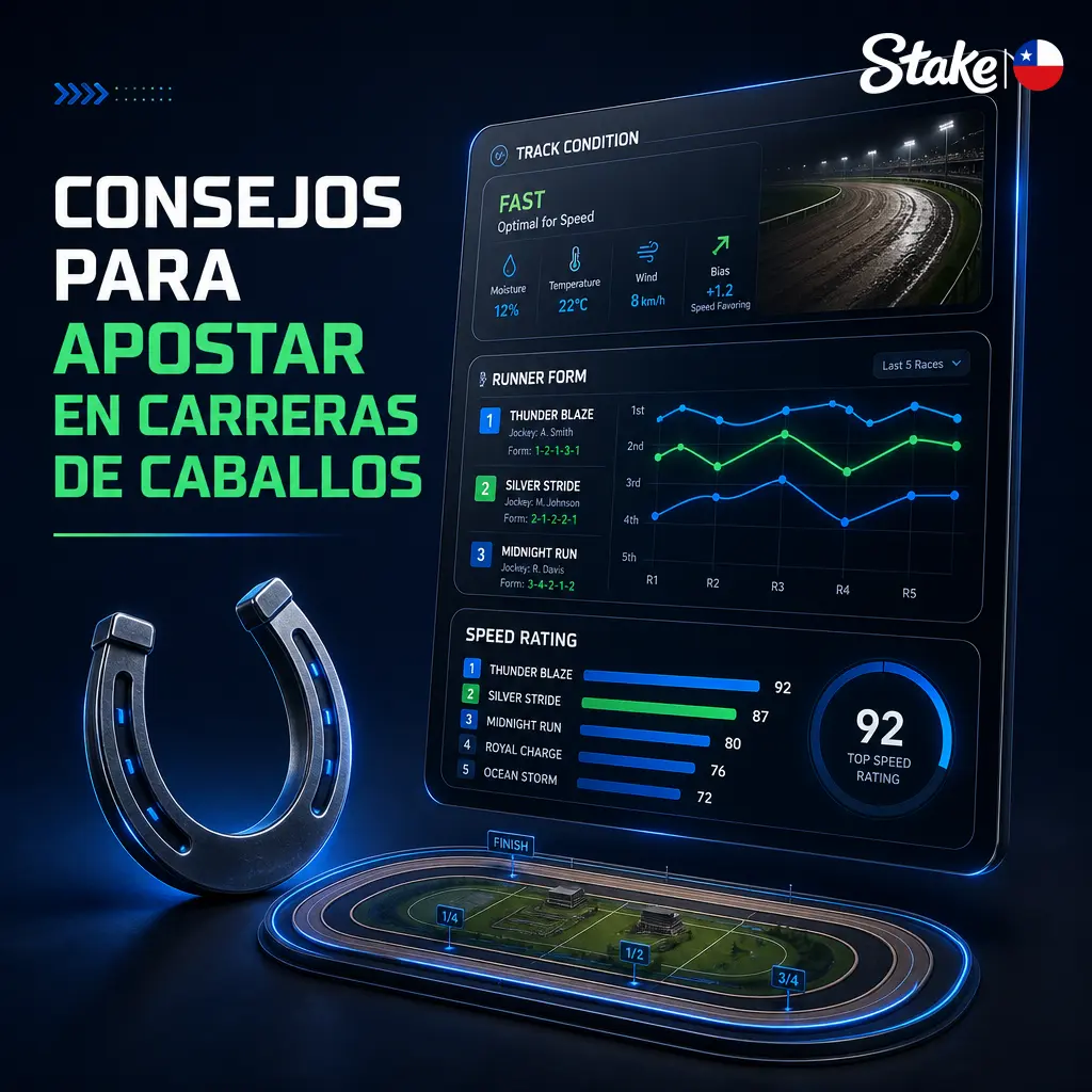 Consejos para apostar en carreras de caballos: analiza la forma, el clima y gestiona tu bankroll con responsabilidad.