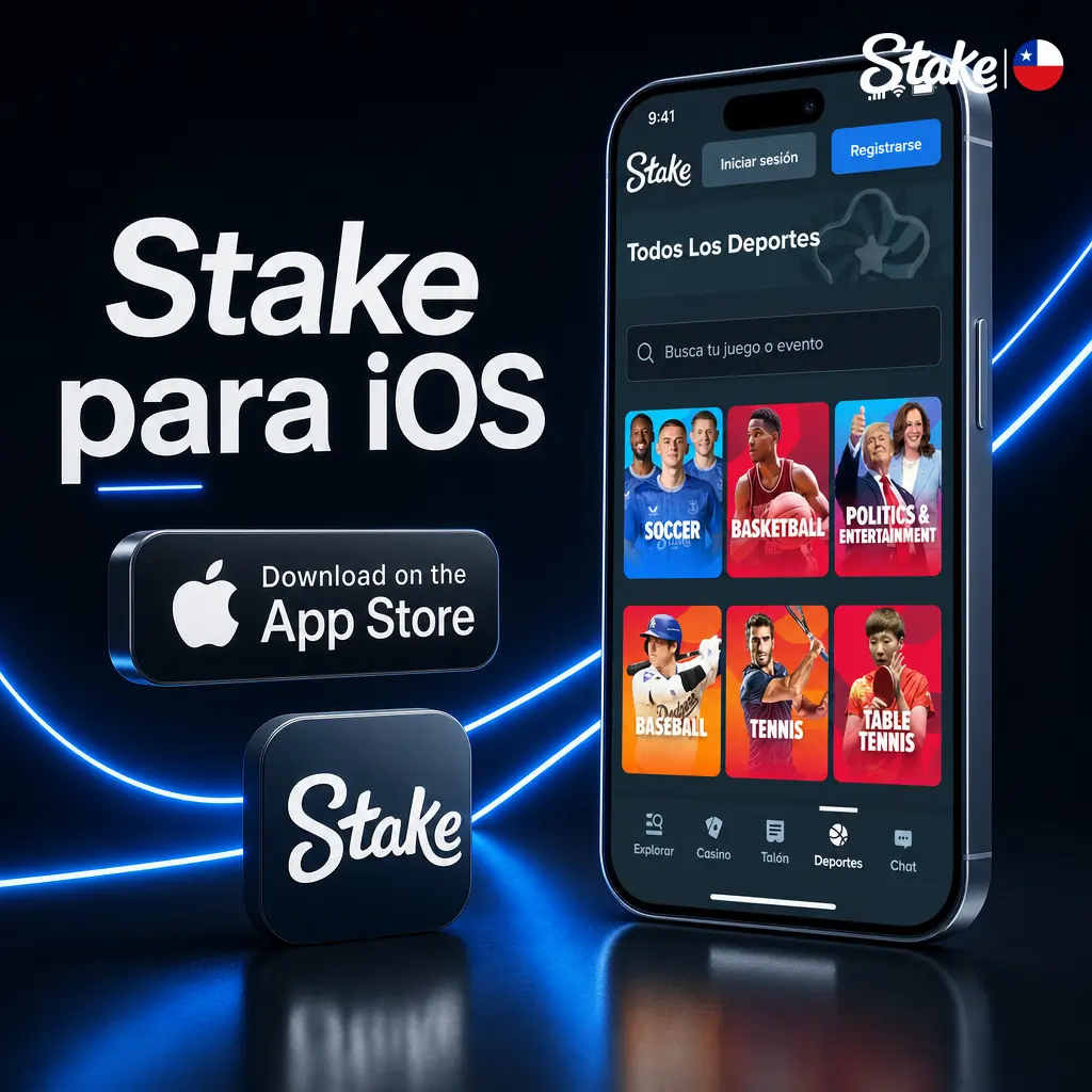 Cómo instalar Stake para iOS desde Safari sin pasar por la App Store, agregando el acceso directo a la pantalla de inicio